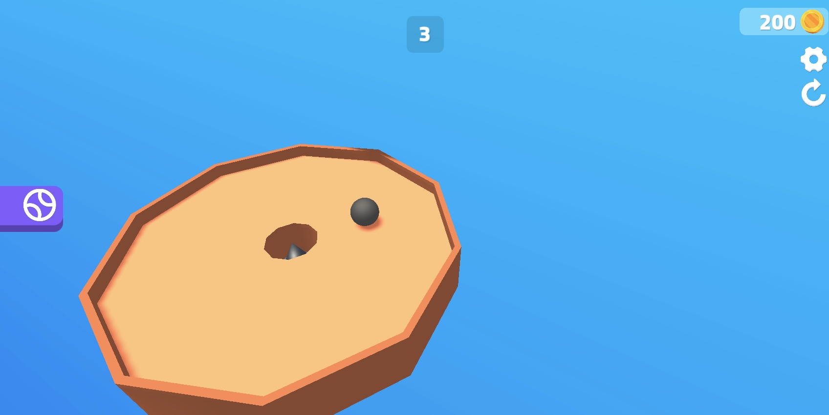 Tenkyu Ball Gameplay